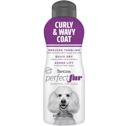 TropiClean Perfect Fur Curly & Wavy Coat Shampoo